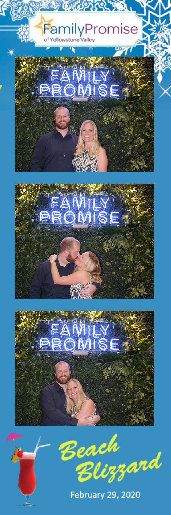 Beach Blizzard Party for a Promise- A Toast To 15 Years! | View more photos from the event at gallery.photoboothbillings.com/u/PhotoBoothBillings/Beach-Blizzard-Party-for-a-Promise-A-Toast-To-15-Years
